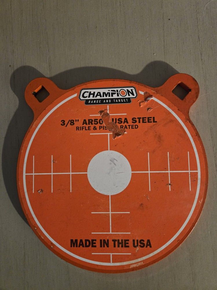 Pistol Rifle Steel Target