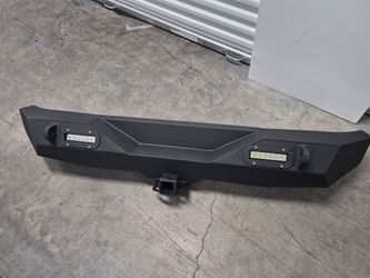 Yikatoo Rear Bumper designed for 2007-2018 Jeep Wrangler JK models