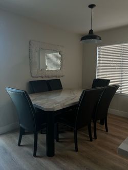 Marble dinning table