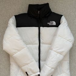 Men’s 1996 Retro Nuptse White Jacket (READ DESCRIPTION)