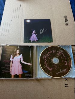 SIGNED Olivia Rodrigo CD You Seem Pretty Sad For A Girl So In Love