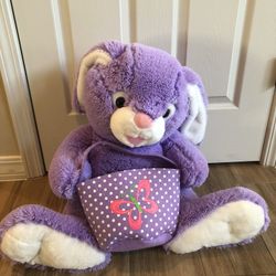 21” Easter Bunny With Basket