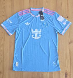 M, XL, 2XL - 2025 Inter Miami Away Blue Player Jersey