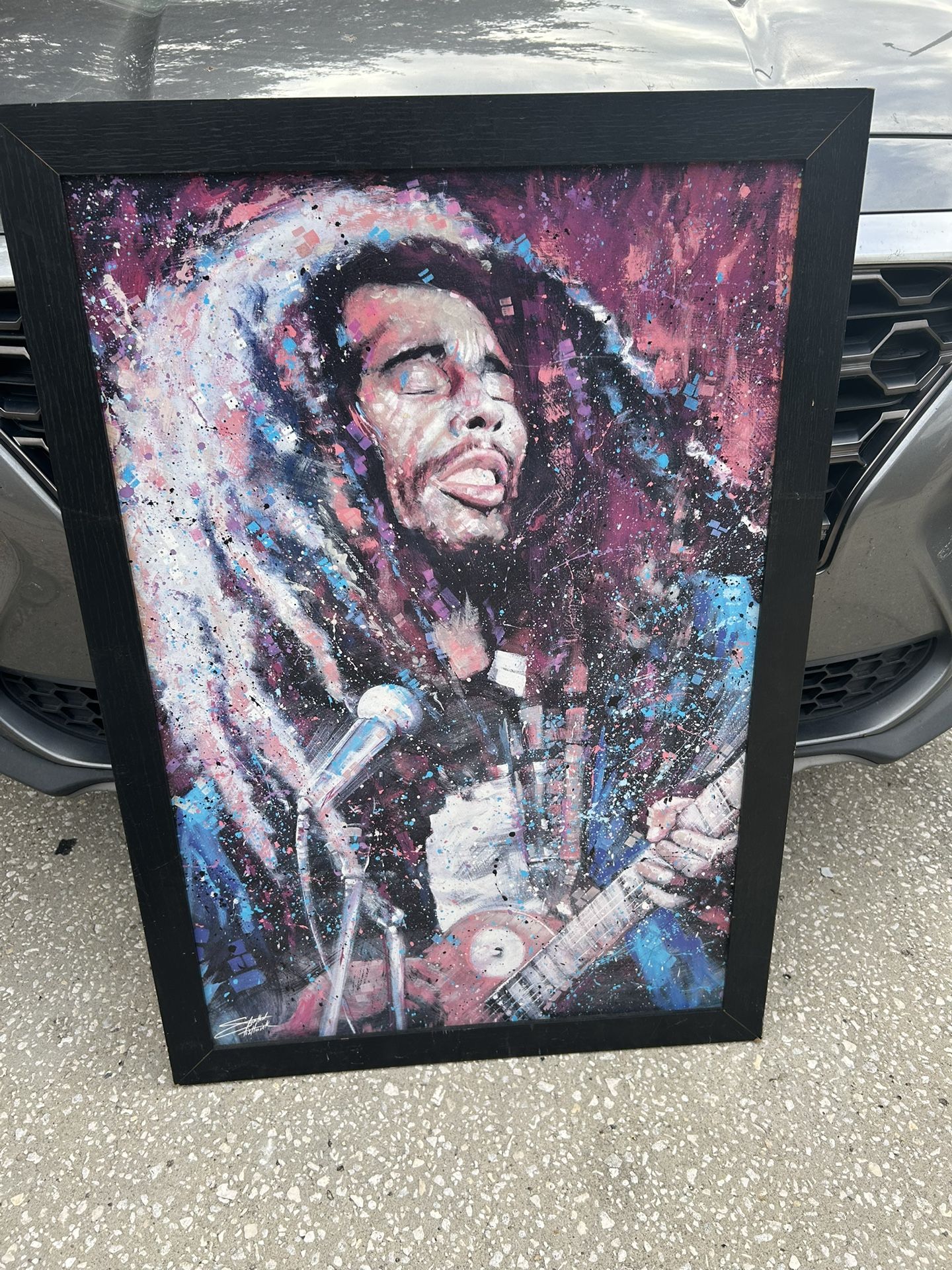 Bob Marley Painting