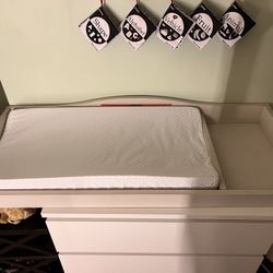 Baby Changing Table Top With Pad $40 Cash Only. Cross Posted 