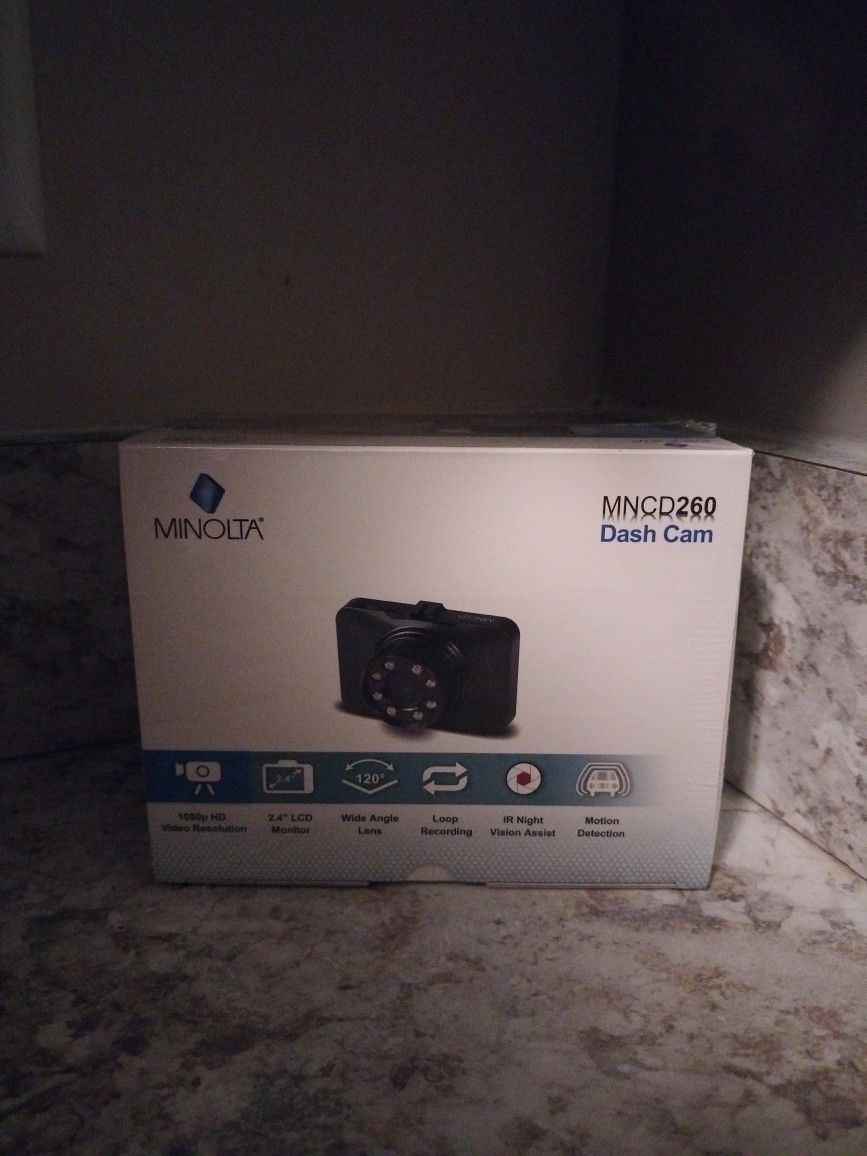 Minolta 1080p Dash Cam 