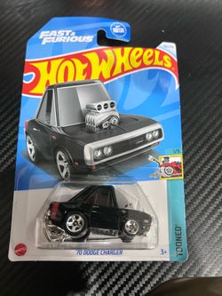 Hot Wheels Keychain 70 Dodge Charger TOONED 1/5 