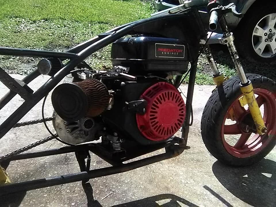 Stretched minibike motovox mini bike