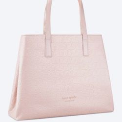 Kate Spade Pink Fragrance Tote 