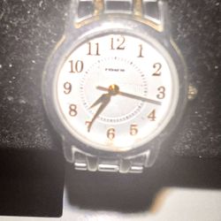 Coach silver watch by Movado Swiss, needs new battery