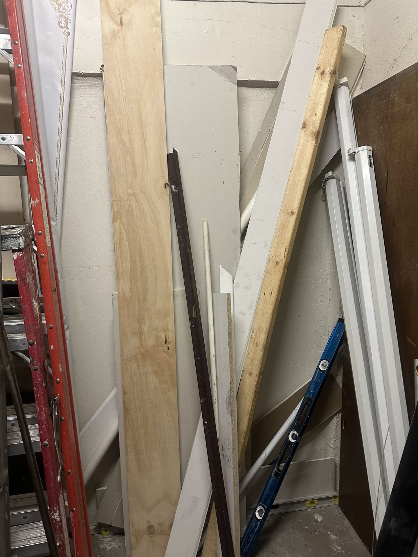 Free Wood Door Drywall Metal Pieces