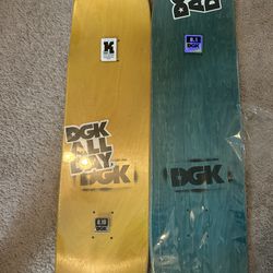 DGK Skateboards Size 8.10