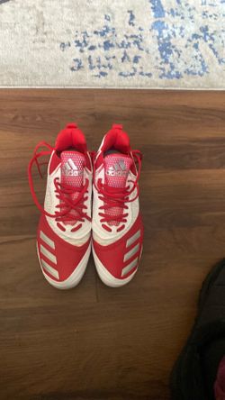 Adidas baseball cleats.