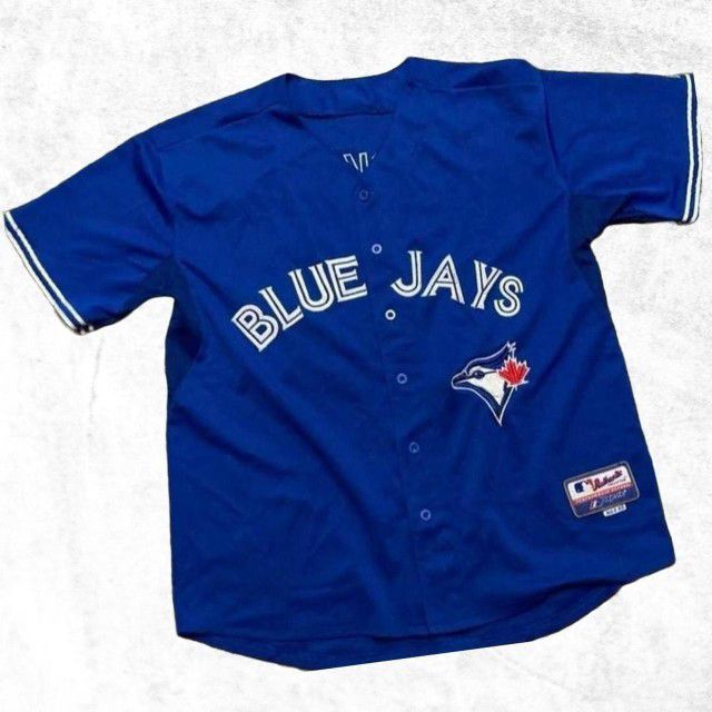 MAJESTIC Blue Jays Toronto Jersey Mens 50 R.A Dickey MLB Baseball #43 Authentic