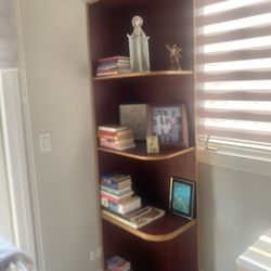 Corner Bookshelf