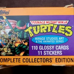 Topps 1989 TMNT Complete Collector’s Edition Set