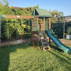 Kids Swings Backyard Play Set