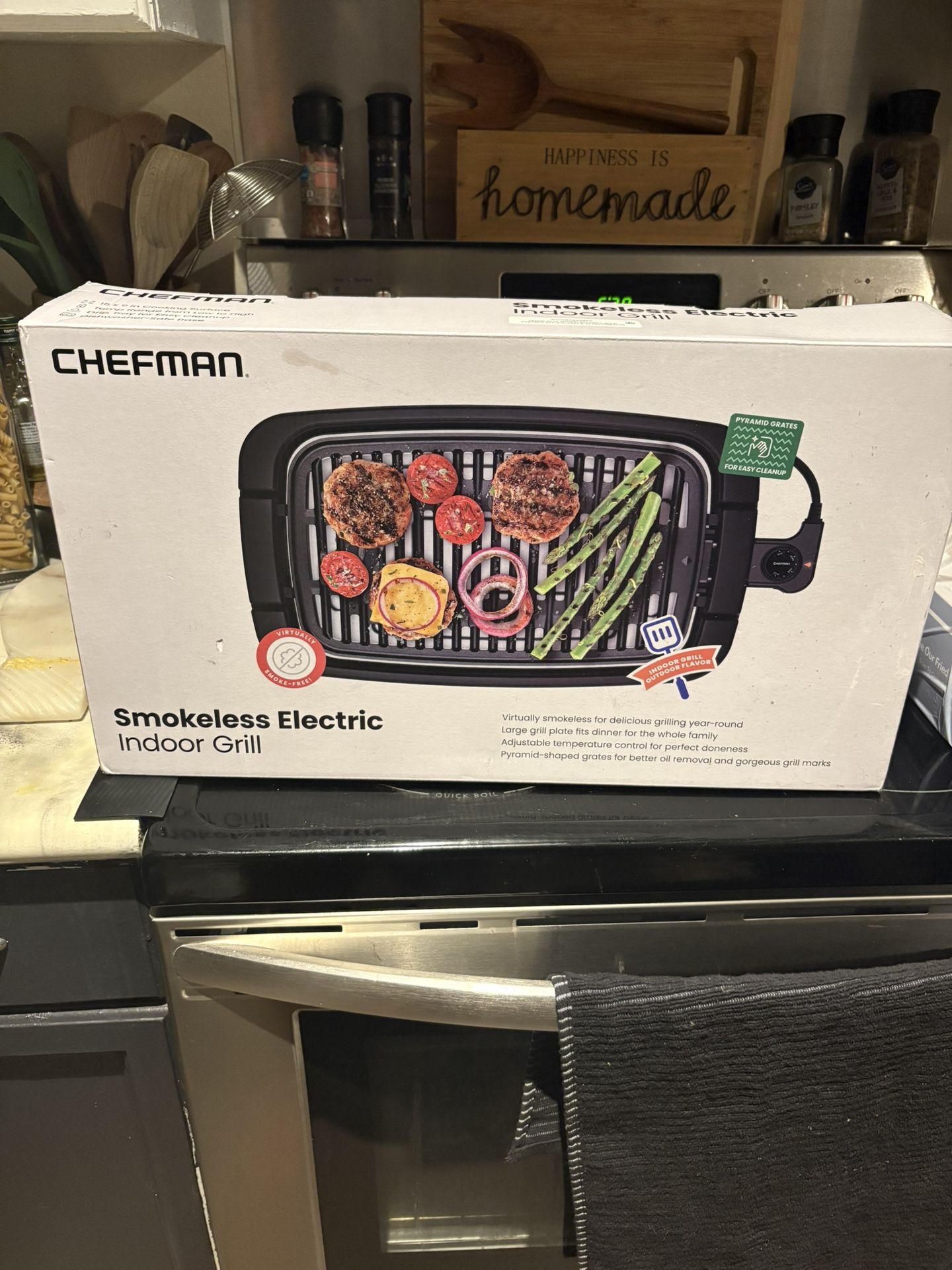 Chefman Smokeless Indoor Grill