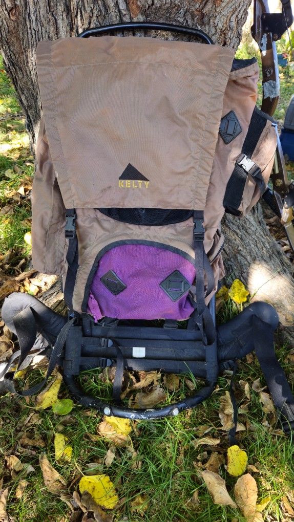 Kelty External Frame Backpack Camping Hiking  Outdoors