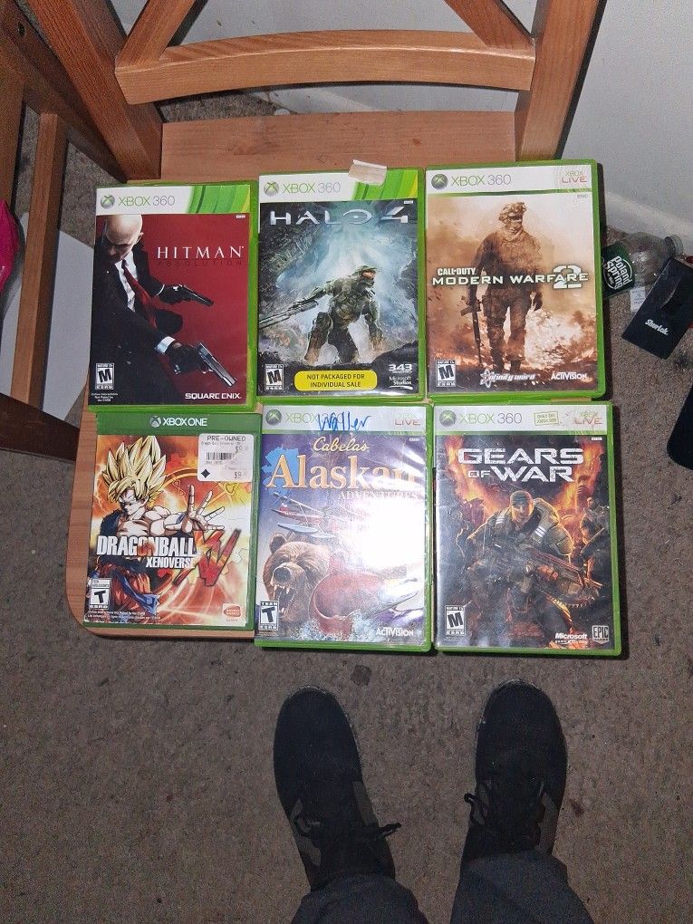 Lot Of Xbox 360,Xbox One Games