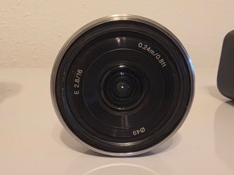 Sony 16mm f/2.8 e mount lens