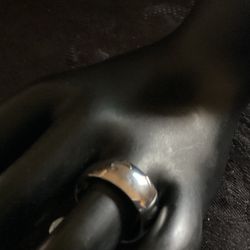 Silver And Gold 316L Stainless Steel Ring/Bands..Sizes 5-13 