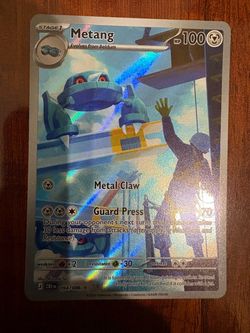 Pokemon Metang 94/86 Chaos Rising Illustration Rare Holo NM/M PACK FRESH