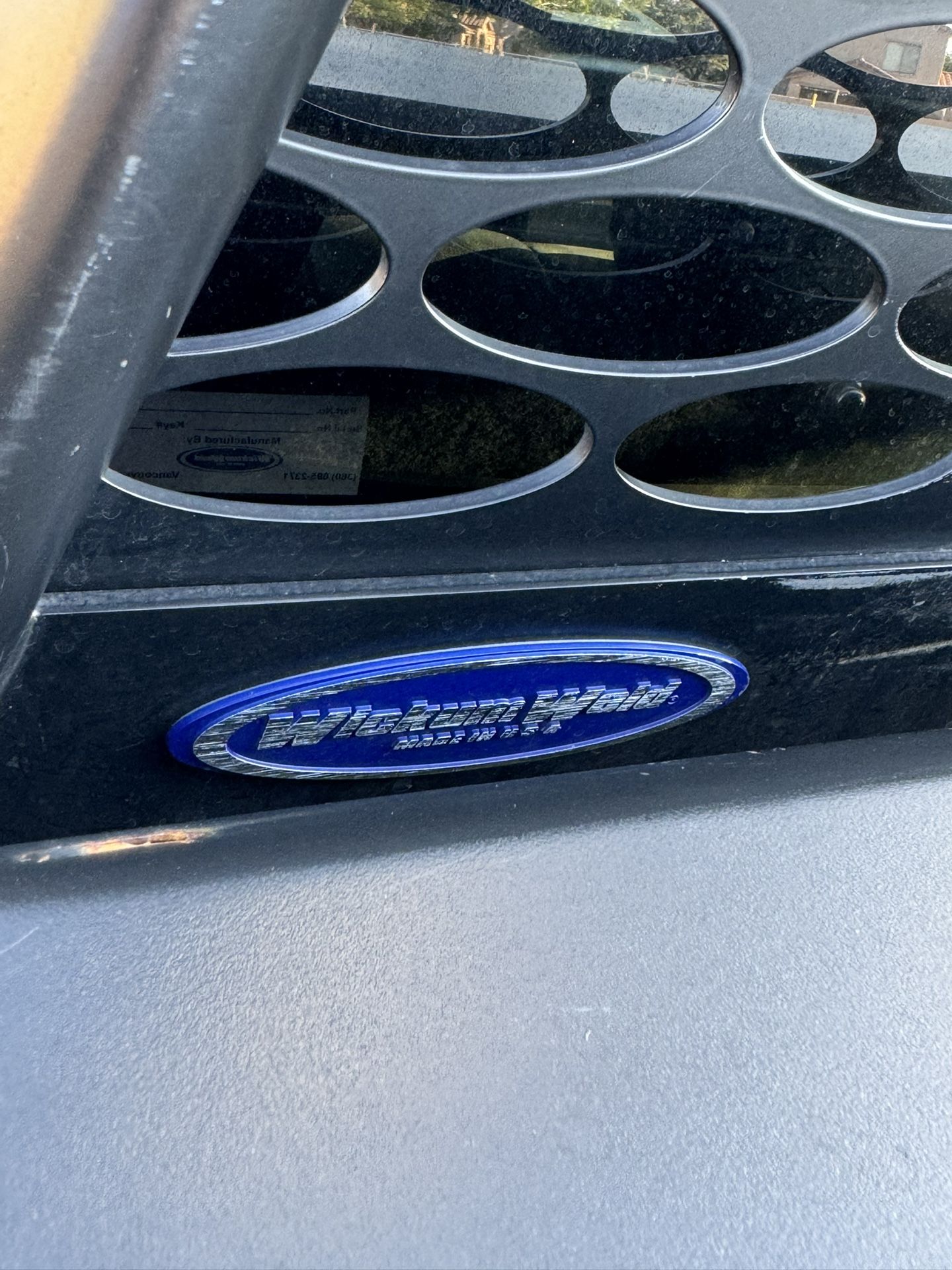 Matte Black Headache Rack And Deezee Toolbox 
