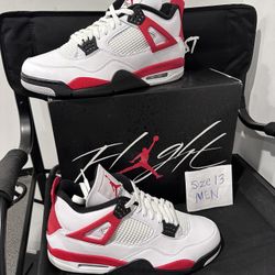 Nike Air Jordan 4 retro ‘Red Cement’ Size 13