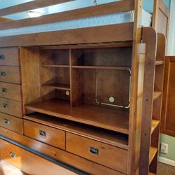 Tradewins Solid Wood Loft Bed 