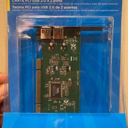 DYNEX 2PORT USB 2.0 PCI CARD