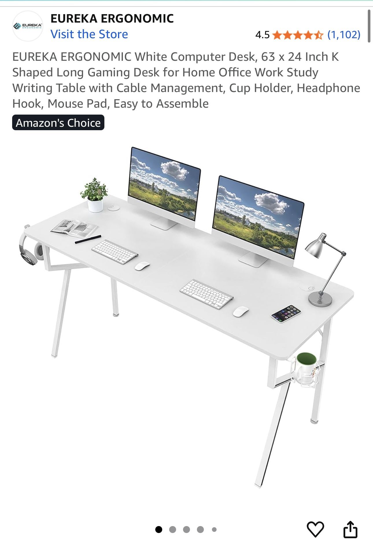 White Desk