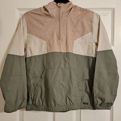 Volcom Girls Wind Stoned Windbreaker Lightweight Jacket