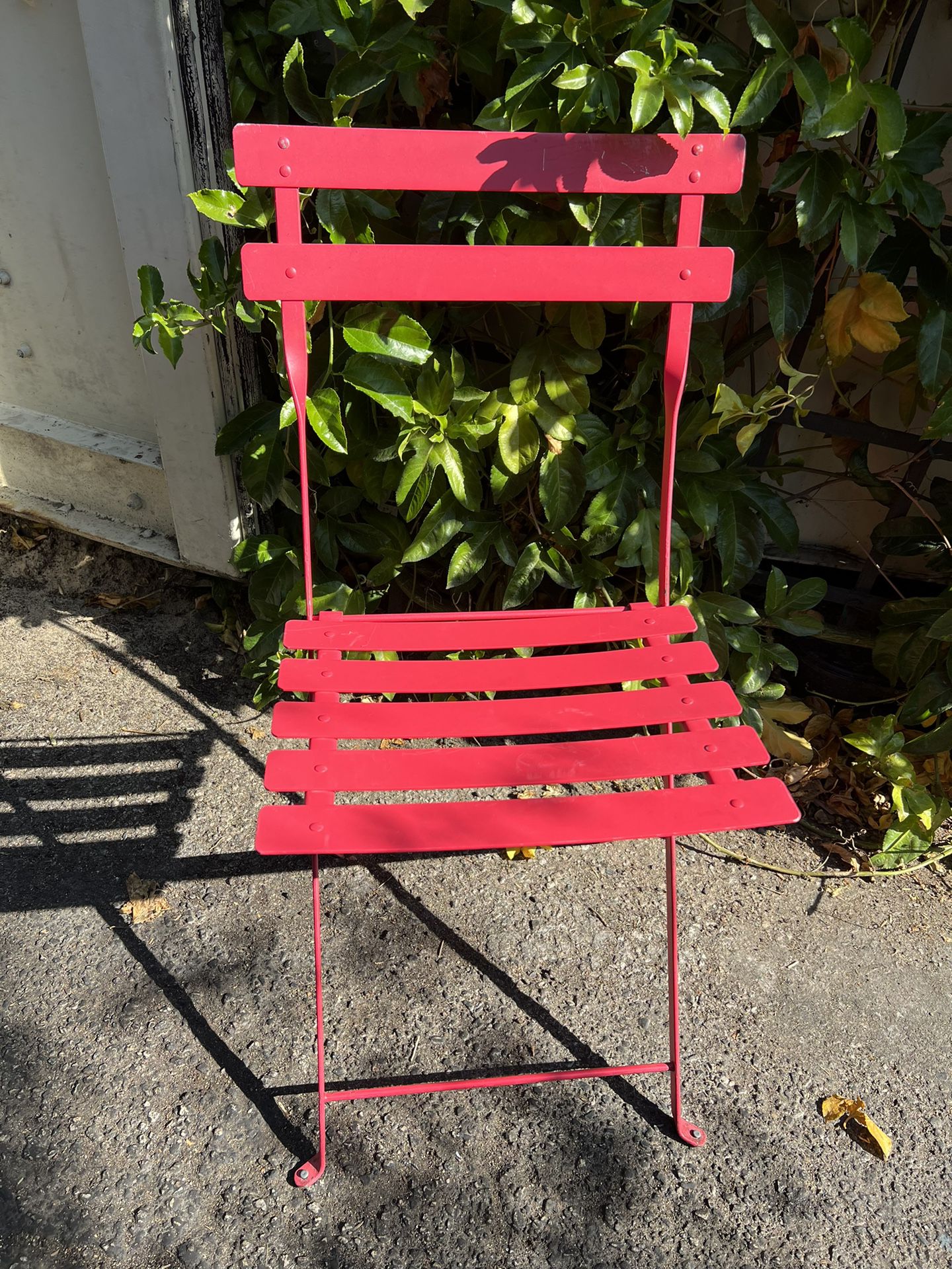 Fermob Bistro Chair, Poppy Red