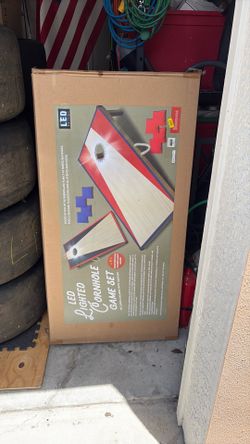 LED Cornholle set new