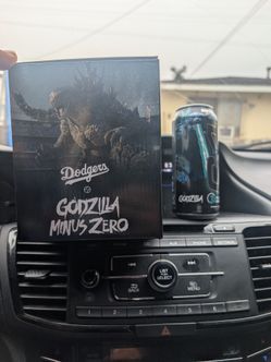 Dodgers x Godzilla Minus One Bobblehead Box and c4 limited edition godzilla