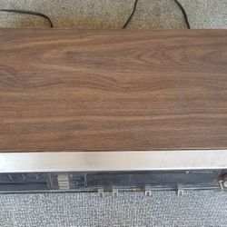 Vintage 1970's NON WORKING Juliette 8TR-311 Solid State Am FM 8 Track Stereo Player 