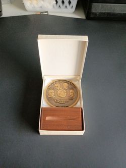 SCJ Vintage Paperweight