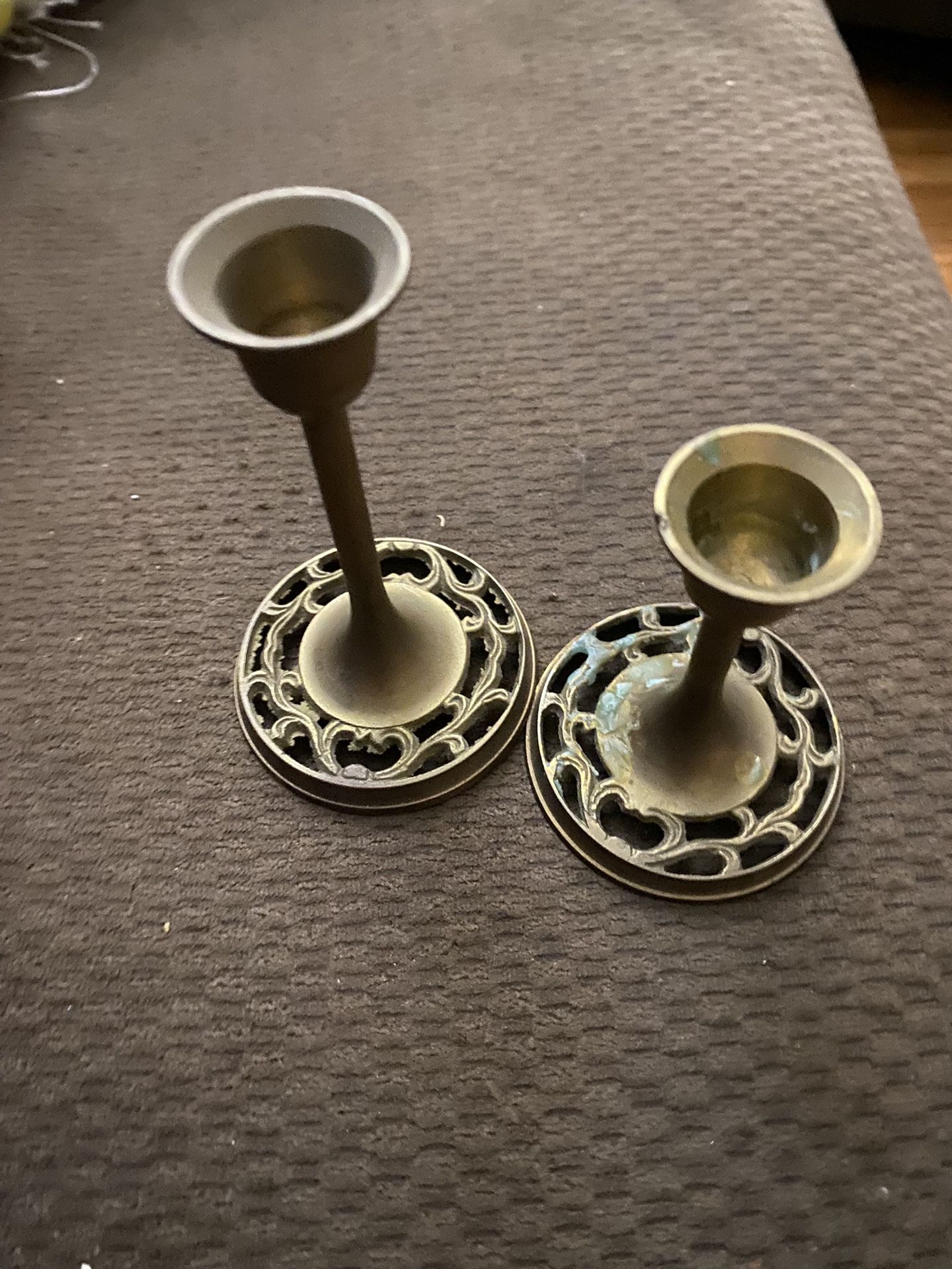 Cute vintage candlestick holders