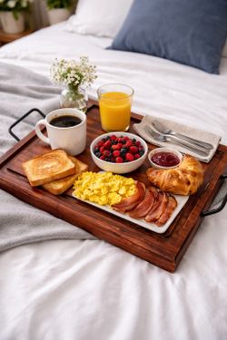 Serving Tray For Home Kitchen Or Bed