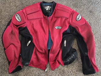 Joe Rocket Ballistic motorcycle jacket, mesh with armor, great for hot weather! Size XL