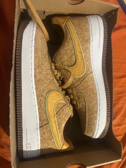 Nike Air Force 1 Low Happy Pineapple “CORK” Sz 9