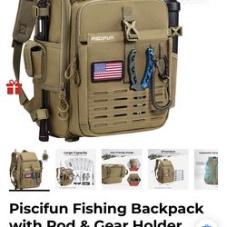 Piscifun fishing bag with line cutter