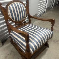 Antique cherry glider rocking chair Kentucky 
