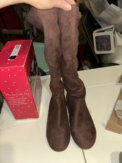 Brown High Boots
