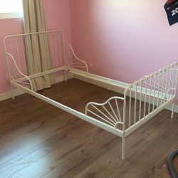 Ikea Twin Bed Frame (wood Slats Included Not Pictured)