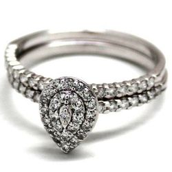 Ladies Diamond/10K Wedding Set