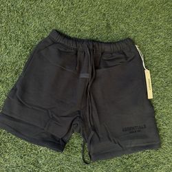Black Essential Shorts