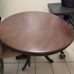 Dining Room Table and Four Chairs