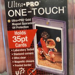 Ultra Pro One Touch Hard Plastic Card Holder- 3Pk